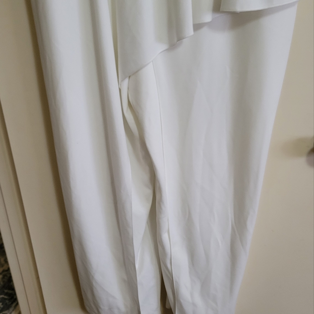 Adrianna Papell Ivory Jumpsuit